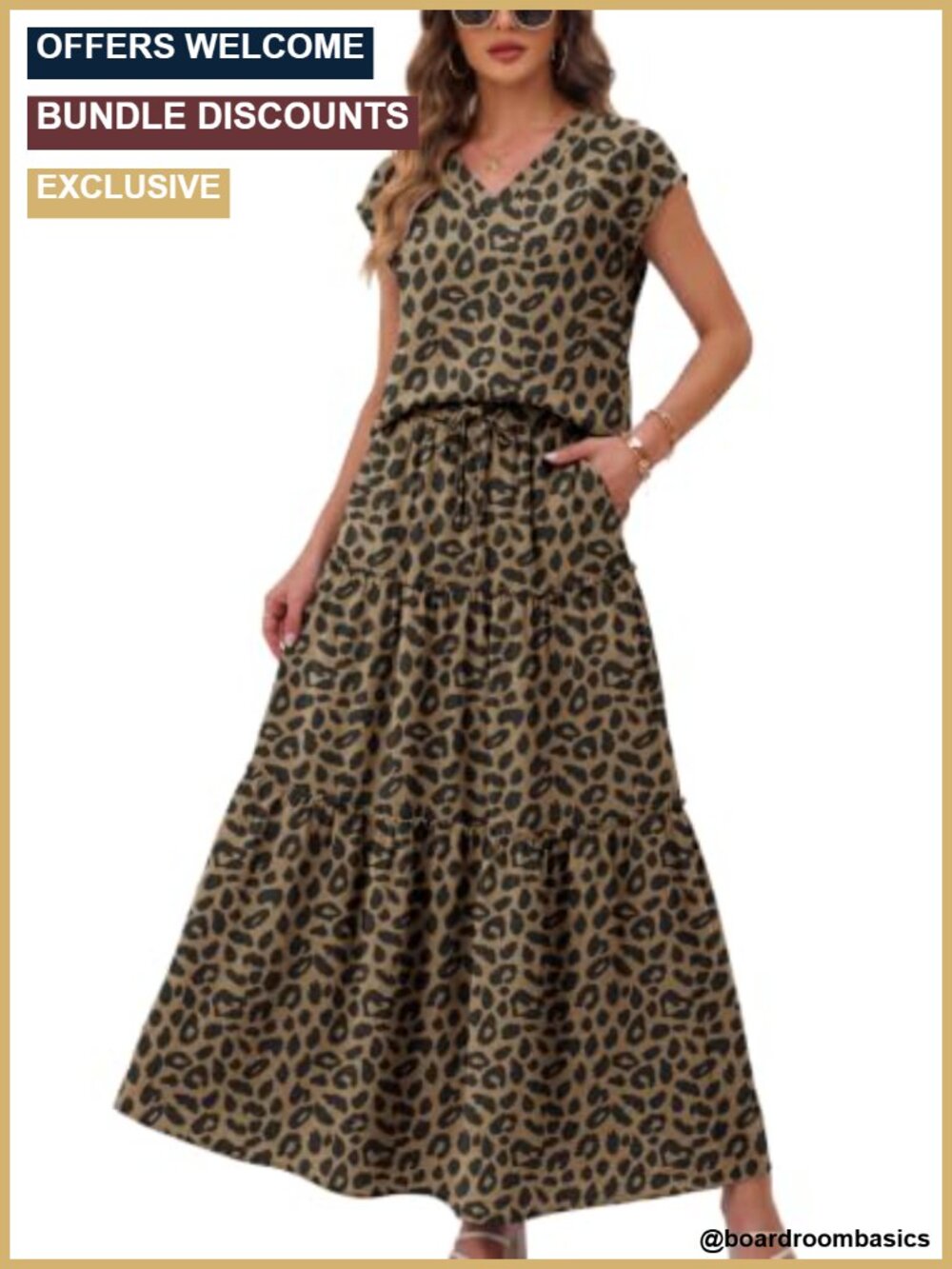 2 Piece Skirt Set Women Flowy Maxi Matching Set